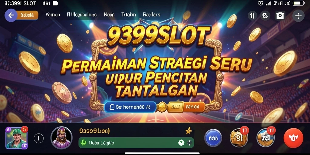 Tampilan gameplay menantang dari 9399SLOT yang mengasah strategi.