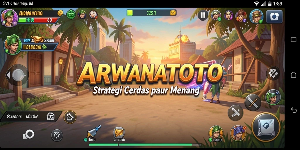 Tampilan menarik dari gameplay <strong>ARWANATOTO</strong> yang menampilkan strategi petualangan.