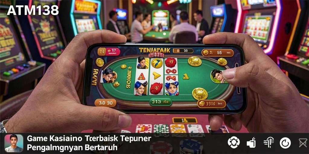 Gameplay menarik dari ATM138 dengan elemen Kasino yang menyenangkan.