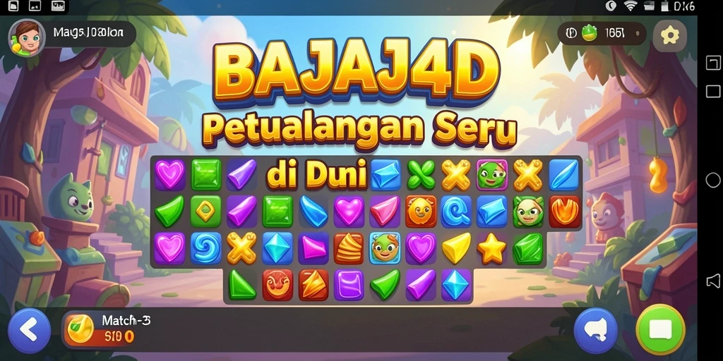 Gameplay BAJAJ4D yang seru dan penuh warna.