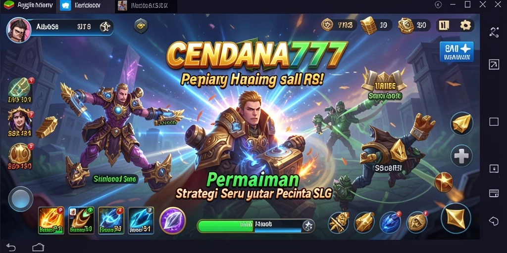 Tampilan gameplay strategis CENDANA777 yang menarik dan interaktif.