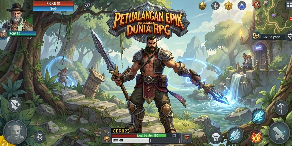 Tampilan gameplay CERI123 yang menakjubkan dan mendebarkan.