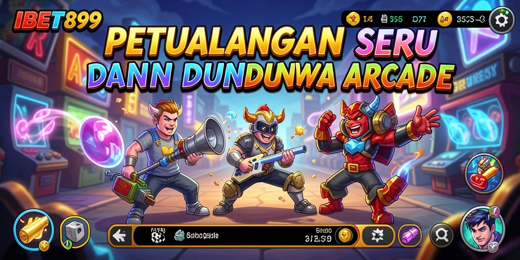 Tampilan gameplay seru dan penuh aksi di IBET899.