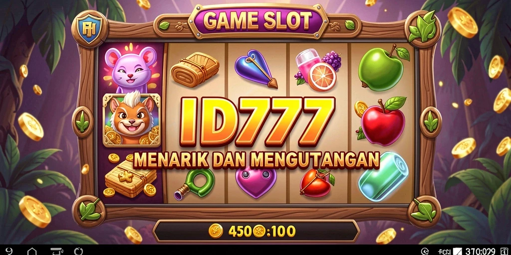 Screenshot gameplay ID777 menampilkan keseruan permainan Slot.