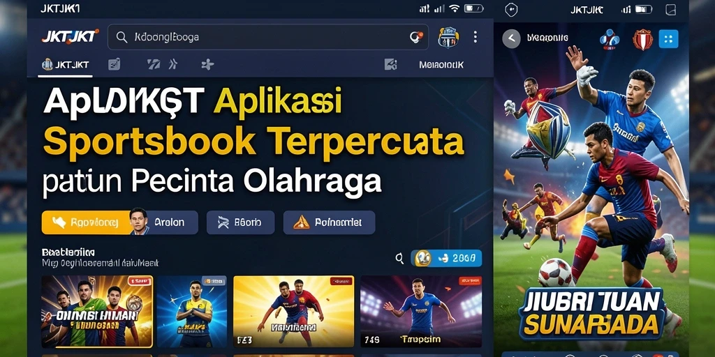 Tampilan gameplay menarik dari aplikasi Sportsbook JKTJKT.