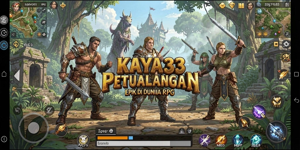 Tampilan gameplay menegangkan dan aksi seru di KAYA33.