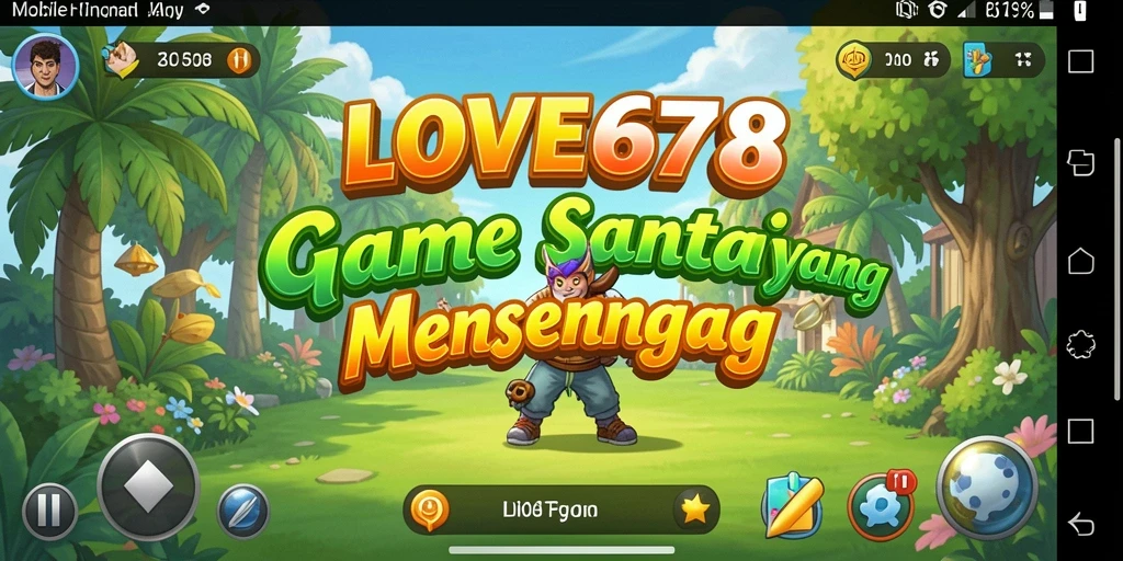 Tampilan gameplay LOVE678 yang menarik dan penuh warna.