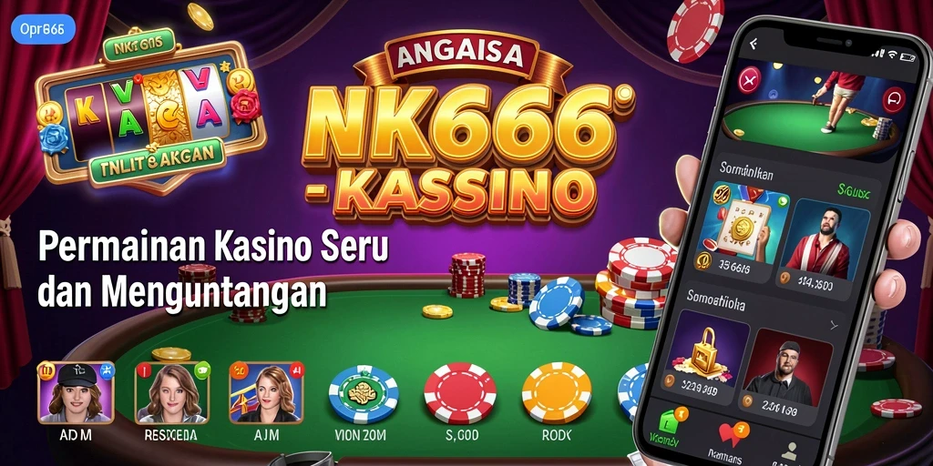 Screenshot NK666 menampilkan gameplay Kasino yang mengasyikkan.