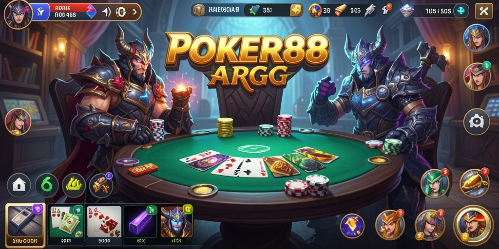 Gameplay seru dan mendebarkan di dunia POKER88.