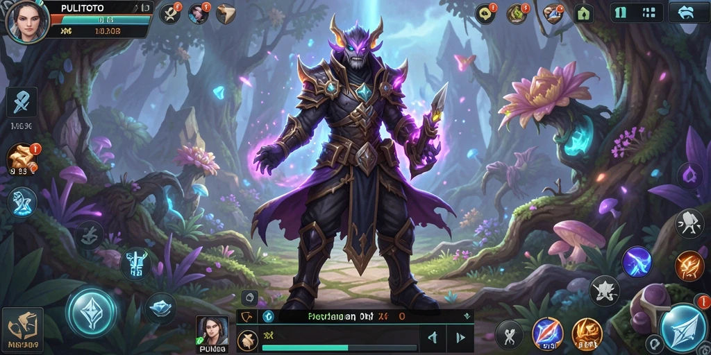 Screenshot gameplay PULITOTO dengan aksi pertempuran yang mendebarkan.