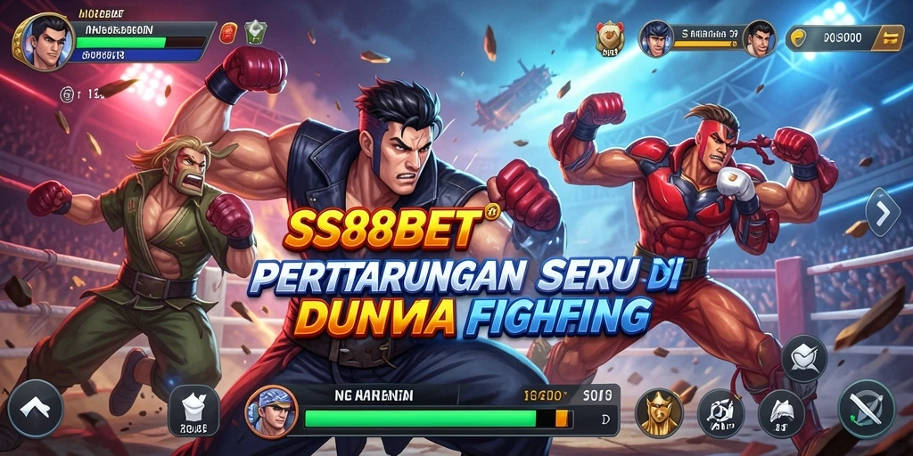 Tangkapan layar gameplay SS88BET, menampilkan pertarungan yang mendebarkan.