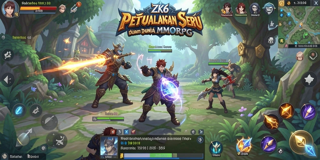 Gameplay seru dengan petualangan menanti di ZK6.
